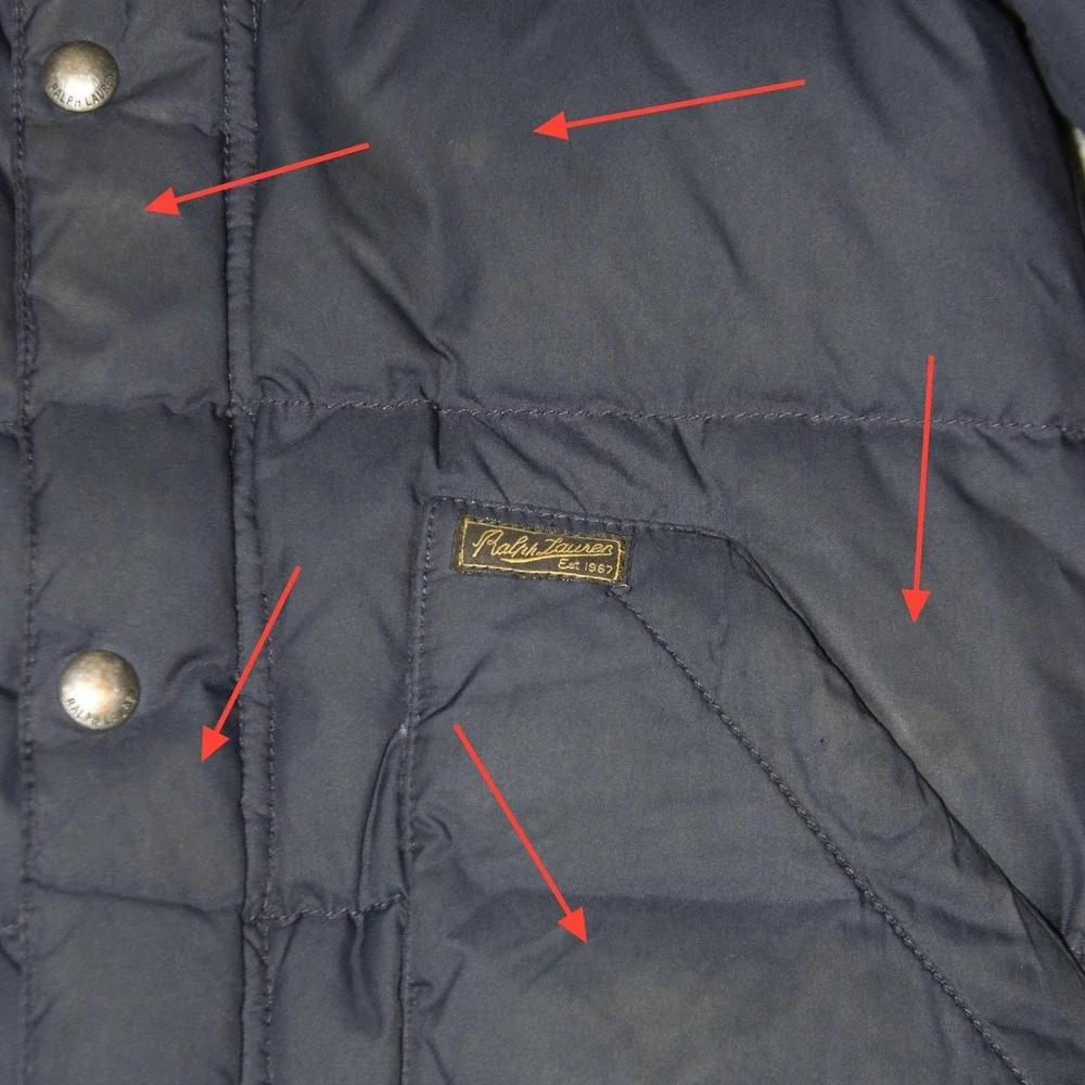 Polo Ralph Lauren measurements pit